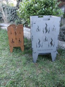 Corten und Stahl